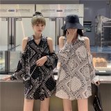 復古印花兩穿襯衫 兩件1120 三件1560