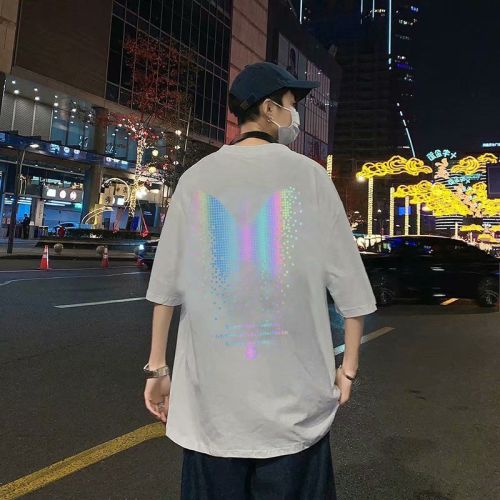 反光蝴蝶潮T 兩件994 三件1383
