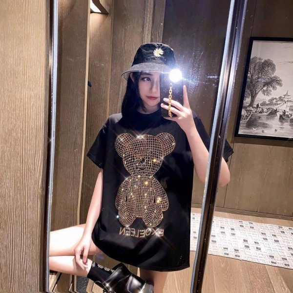 金鉆小熊中長T