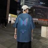 反光蝴蝶潮T 兩件994 三件1383