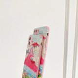 油畫風粉紅山峰 兩個NT$749 三個NT$998