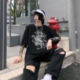 龍圖騰印花短T 兩件1120 三件1560