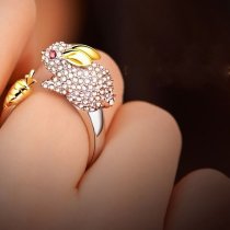 創意十二生肖開口戒指 兩個1120 三個1755