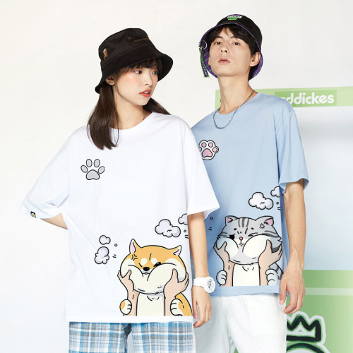 【純棉】萌寵情侶T 兩件NT$1258