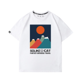 【100%純棉】貓山短T