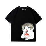 【100%純棉】聖代貓短T