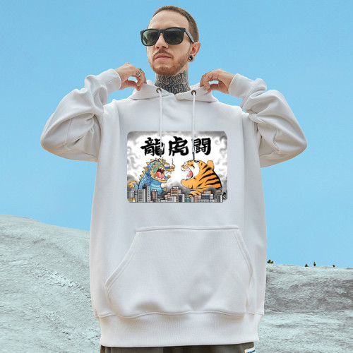 【純棉】龍虎鬥連帽衫