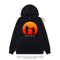 【純棉】賽亞人剪影連帽衫