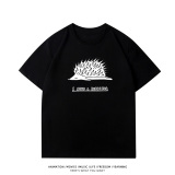 【100%純棉】孤獨小刺猬短T