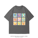 純棉 精靈九宮格短T 五件NT$1603