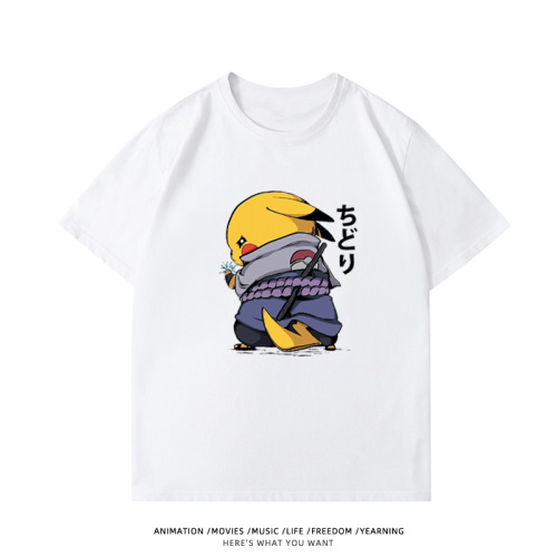 純棉 佐助皮卡丘短T 三件NT$1099
