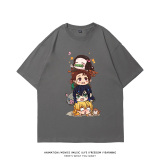 純棉 疊鬼滅之刃短T 五件NT$1603