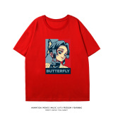 純棉 拼色胡蝶忍短T 三件NT$1099