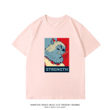 純棉 拼色伊之助短T 五件NT$1603