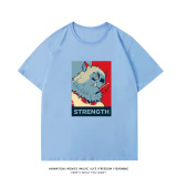 純棉 拼色伊之助短T 五件NT$1603