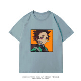 純棉 鬼滅之刃帥氣炭治郎短T 五件NT$1603