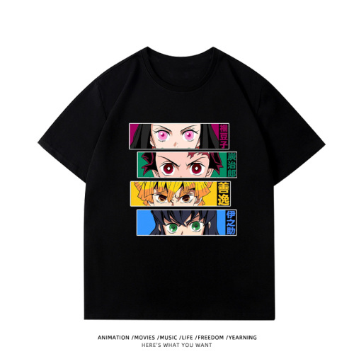純棉 鬼滅之刃短T 三件NT$1099