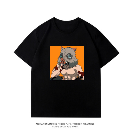 純棉 鬼滅之刃猛男伊之助短T 三件NT$1099