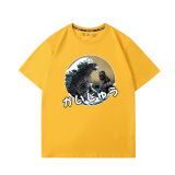 純棉 海浪哥吉拉短T 五件NT$1603