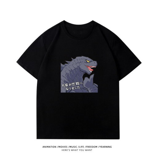 純棉 拇指哥吉拉短T 三件NT$1099