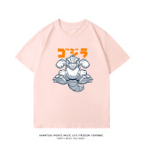 純棉 霸氣小哥吉拉短T 三件NT$1099
