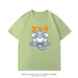 純棉 霸氣小哥吉拉短T 三件NT$1099