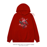 純棉 可愛死侍&皮卡丘連帽衫 兩件NT$1199