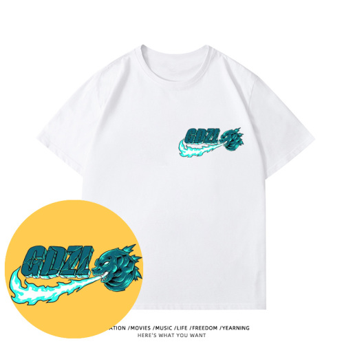 純棉 噴火哥吉拉短T 五件NT$1603