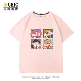 純棉 美少女小新短T 五件NT$1603