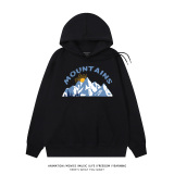 純棉 字母雪山連帽衫 兩件NT$1199