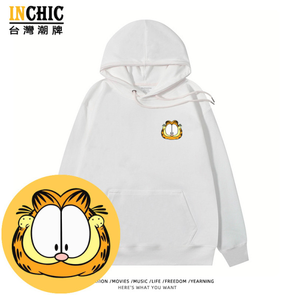 純棉 加菲貓頭連帽衫 兩件NT$1199