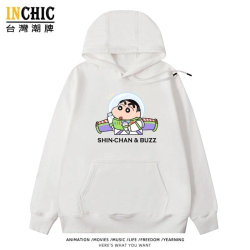 純棉 蠟筆小新&巴斯光年連帽衫 兩件NT$1199