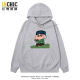 純棉 梵谷&小新連帽衫 兩件NT$1199
