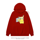純棉 充電皮卡丘連帽衫 兩件NT$1199