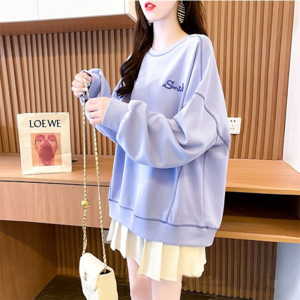 簡約純色長袖衫 兩件NT$1260