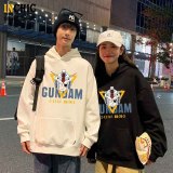 鋼彈莫蒂落肩寬鬆長袖衫
