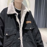 羊羔絨牛仔外套