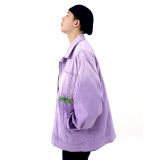 漸變色牛仔外套