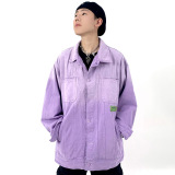 漸變色牛仔外套