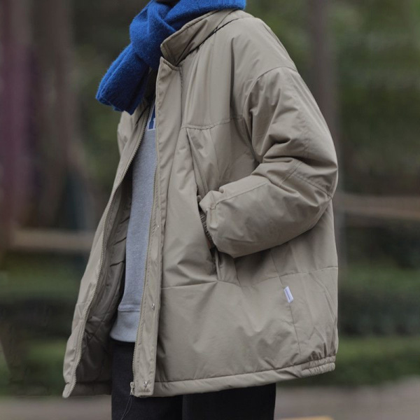 日系簡約棉服外套