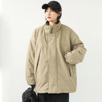 日系簡約棉服外套 日系簡約棉服外套