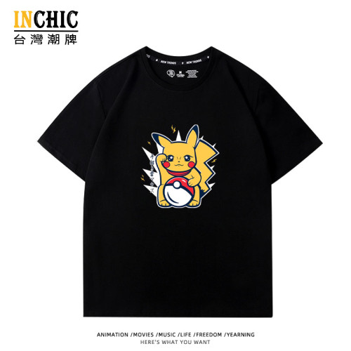 純棉 招財皮卡丘短T 三件NT$1099