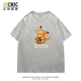 純棉 咖啡皮卡丘短T 三件NT$1099