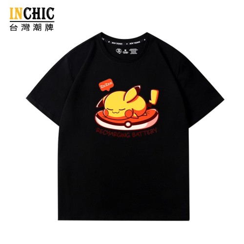 純棉 zzZ皮卡丘比短T 五件NT$1603