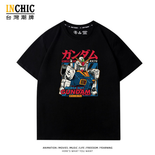 純棉 鋼彈聯名短T 三件NT$1099
