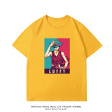 純棉 拼色魯夫短T 三件NT$1099