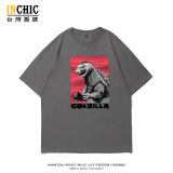 純棉 字母哥吉拉短T 五件NT$1603