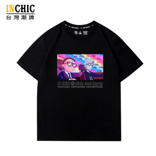 純棉 炫彩瑞克和莫蒂短T 三件NT$1099