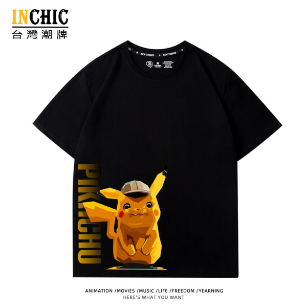 純棉 字母皮卡丘短T 三件NT$1099