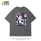 純棉 鬼滅之刃炭治郎短T 三件NT$1099